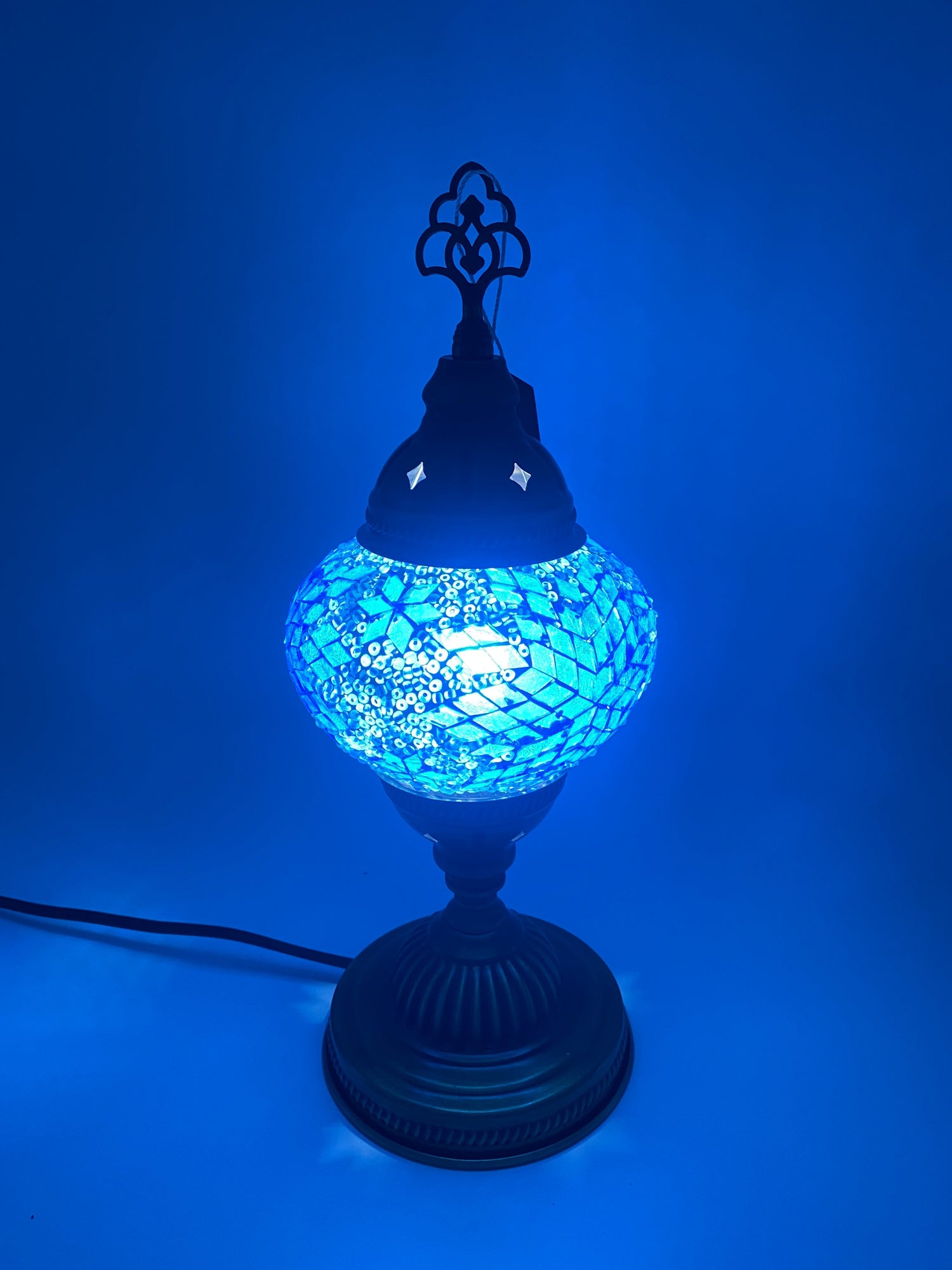 Blue Lamps