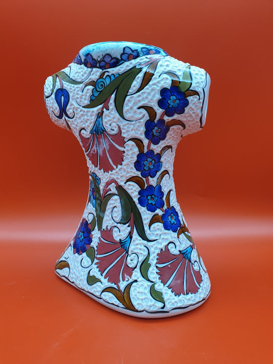8x10" Ceramic Caftan, Turkish Ceramic, Hand Painted