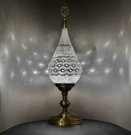 Reflective Turkish Lamp | Mosaic Turkish Lamp - Table Lamp - Bedroom Lamps - Living Room Lamps - Handmade Art Deco Lamp -